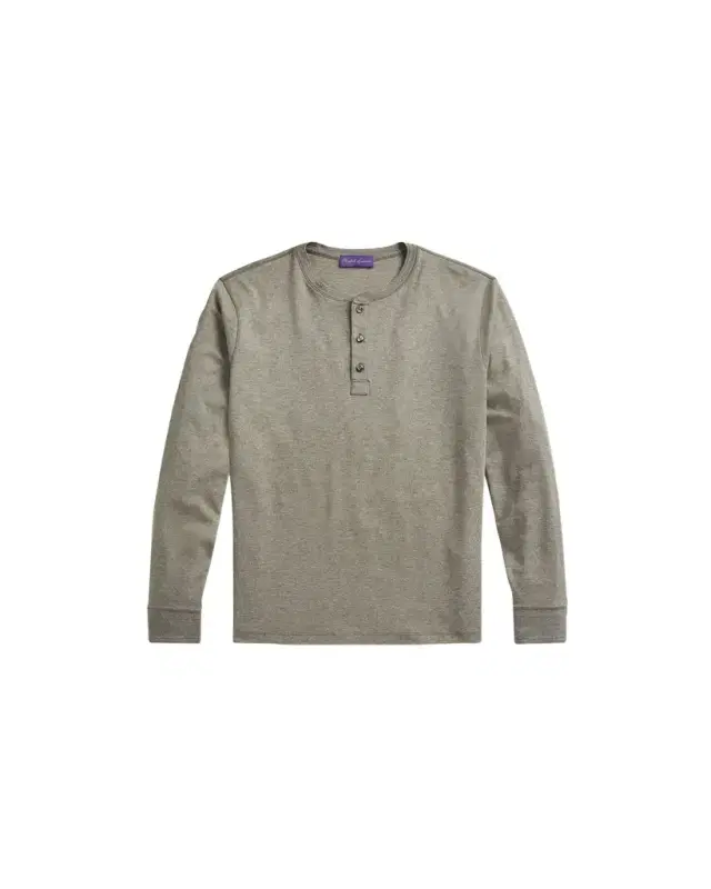 Ralph Lauren Purple Label Men's Long-Sleeve Henley Shirt