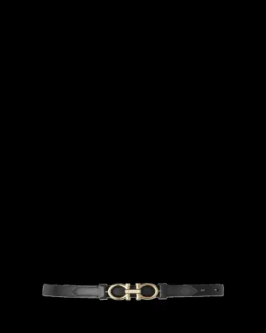 Ferragamo Gancini-Buckle Leather Rolo Belt | Thumbnail 2 Ferragamo Gancini-Buckle Leather Rolo Belt | Thumbnail 2
