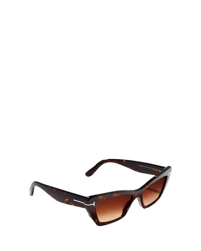 TOM FORD Wyatt Plastic Cat-Eye Sunglasses