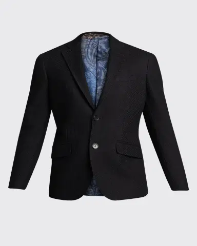 Etro Men's Basic Knit Blazer | Thumbnail 5 Etro Men's Basic Knit Blazer | Thumbnail 5