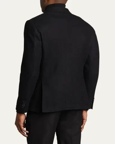 Etro Men's Basic Knit Blazer | Thumbnail 7 Etro Men's Basic Knit Blazer | Thumbnail 7