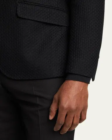 Etro Men's Basic Knit Blazer | Thumbnail 9 Etro Men's Basic Knit Blazer | Thumbnail 9