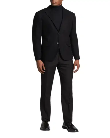 Etro Men's Basic Knit Blazer | Thumbnail 1 Etro Men's Basic Knit Blazer | Thumbnail 1