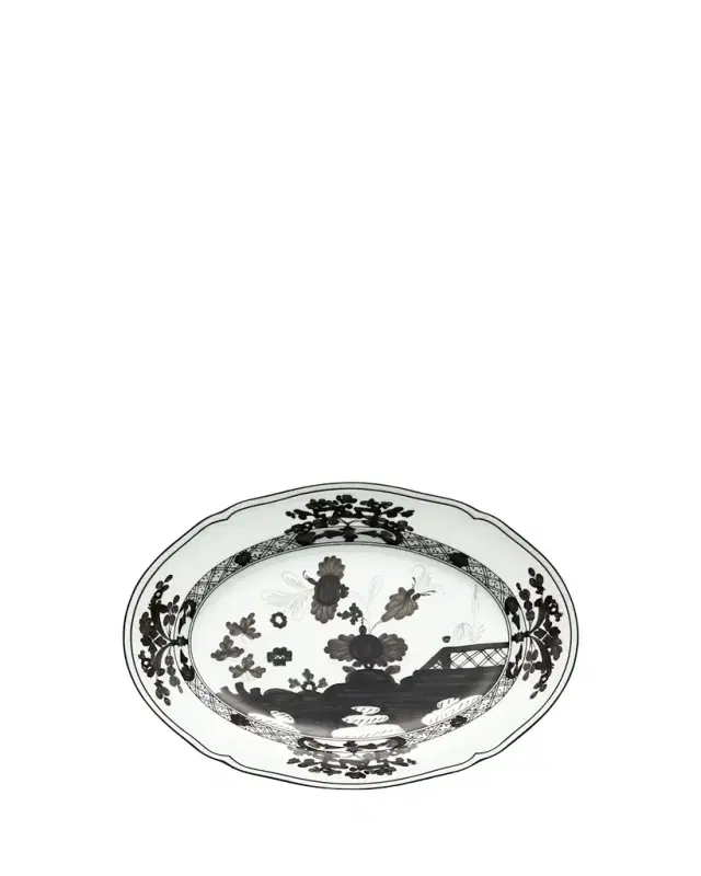 GINORI 1735 Oriente Italiano Oval Platter, Albus