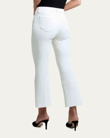 L'Agence Kendra High-Rise Crop Flare Jeans | Thumbnail 3 L'Agence Kendra High-Rise Crop Flare Jeans | Thumbnail 3