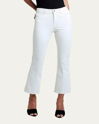 L'Agence Kendra High-Rise Crop Flare Jeans | Thumbnail 5 L'Agence Kendra High-Rise Crop Flare Jeans | Thumbnail 5