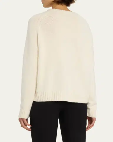 Loro Piana Neo Parksville Cashmere Crewneck Sweater | Thumbnail 3