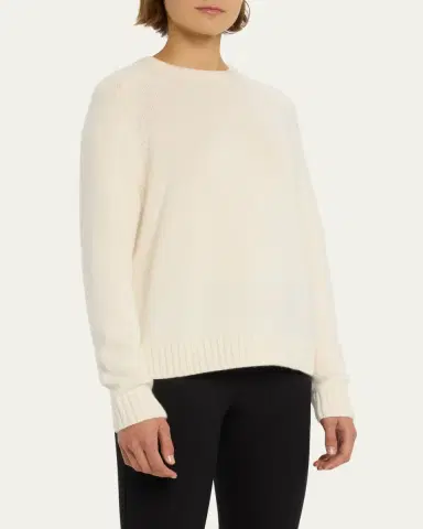 Loro Piana Neo Parksville Cashmere Crewneck Sweater | Thumbnail 4