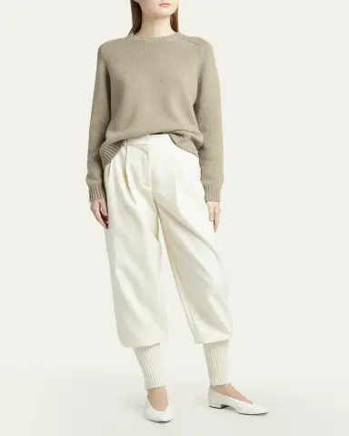 Loro Piana Neo Parksville Cashmere Crewneck Sweater | Thumbnail 6