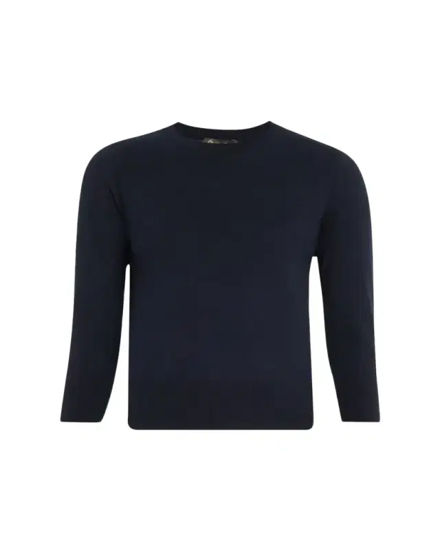 Girocollo Manica Neo Piuma Cashmere Sweater
