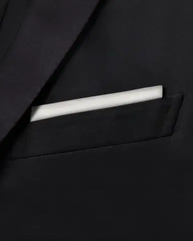 Brioni Men's Hand-Rolled Silk Pocket Square | Thumbnail 4