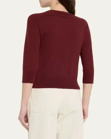 Loro Piana Girocollo Manica Neo Piuma Cashmere Sweater | Thumbnail 7 Loro Piana Girocollo Manica Neo Piuma Cashmere Sweater | Thumbnail 7