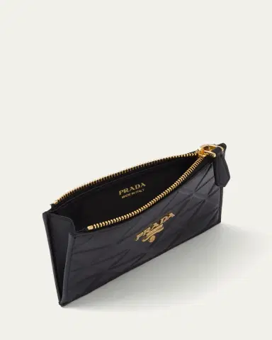 Prada Saffiano Triangolo Saffiano Wallet | Thumbnail 2