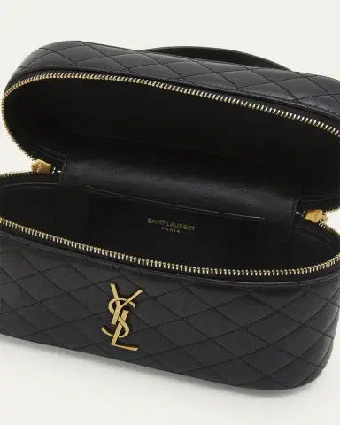 Saint Laurent Gaby Vanity Quilted Leather Bag | Thumbnail 4 Saint Laurent Gaby Vanity Quilted Leather Bag | Thumbnail 4