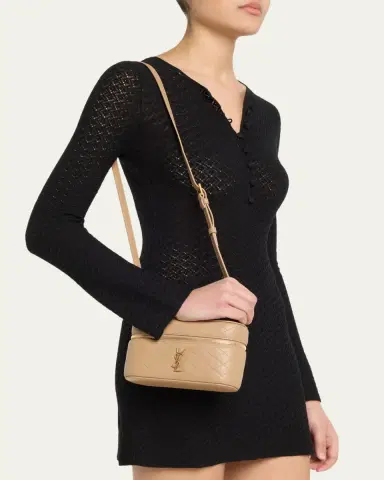 Saint Laurent Gaby Vanity Quilted Leather Bag | Thumbnail 6 Saint Laurent Gaby Vanity Quilted Leather Bag | Thumbnail 6