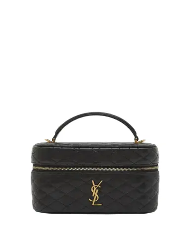 Saint Laurent Gaby Vanity Quilted Leather Bag | Thumbnail 1 Saint Laurent Gaby Vanity Quilted Leather Bag | Thumbnail 1