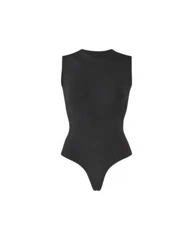 Skims Essential Sleeveless Crewneck Thong Bodysuit | Thumbnail 1 Skims Essential Sleeveless Crewneck Thong Bodysuit | Thumbnail 1