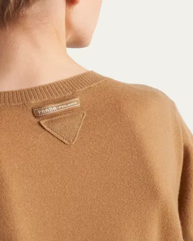 Prada Superfine Cashmere Knit Shirt | Thumbnail 4