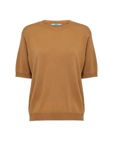 Prada Superfine Cashmere Knit Shirt | Thumbnail 1