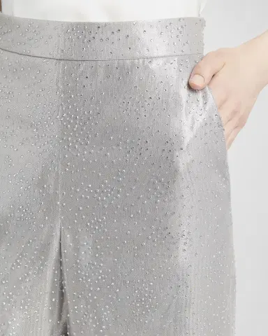 Giorgio Armani Crystal Wide-Leg Silk Trousers | Thumbnail 5 Giorgio Armani Crystal Wide-Leg Silk Trousers | Thumbnail 5