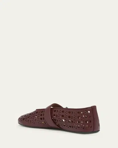 Alaïa Vienne Cutout Mary Jane Ballerina Flats | Thumbnail 10
