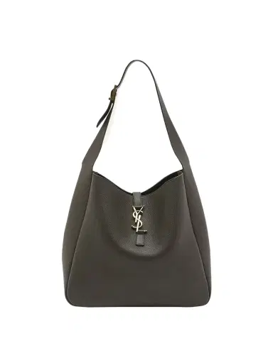 Saint Laurent Le 5 A 7 Large Shoulder Bucket Bag in Smooth Leather | Thumbnail 1 Saint Laurent Le 5 A 7 Large Shoulder Bucket Bag in Smooth Leather | Thumbnail 1