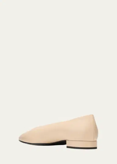 Loro Piana Rebecca Calfskin Ballerina Flats | Thumbnail 8