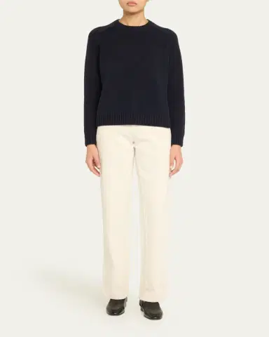 Loro Piana Neo Parksville Cashmere Crewneck Sweater | Thumbnail 6