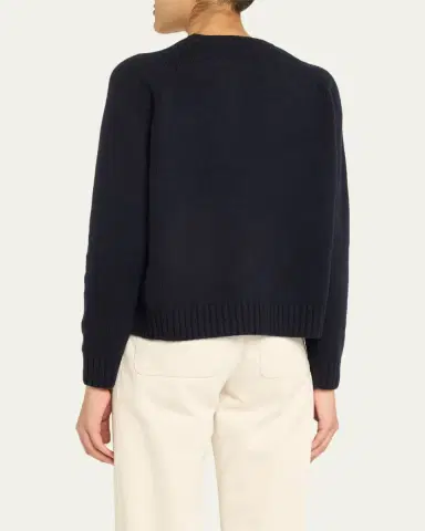Loro Piana Neo Parksville Cashmere Crewneck Sweater | Thumbnail 7