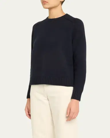 Loro Piana Neo Parksville Cashmere Crewneck Sweater | Thumbnail 8