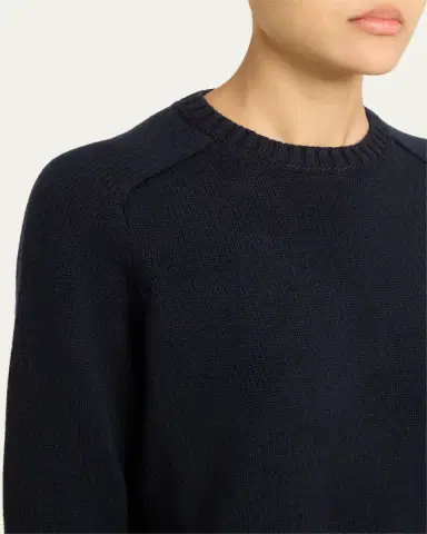 Loro Piana Neo Parksville Cashmere Crewneck Sweater | Thumbnail 9