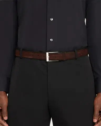 Magnanni Men's Telante Suede Belt | Thumbnail 2