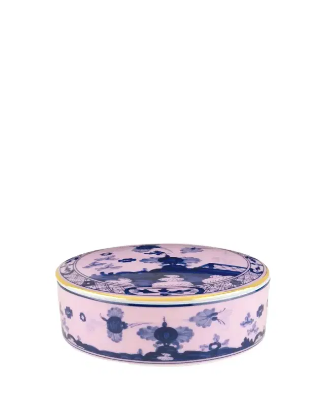 Ginori 1735 Oriente Italiano Round Box with Cover