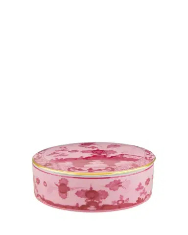 GINORI 1735 Porpora Round Covered Box | Thumbnail 1
