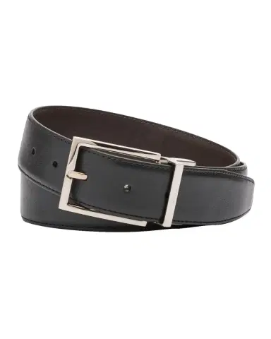 Brioni Men 's Twist Buckle Reversible Belt | Thumbnail 3