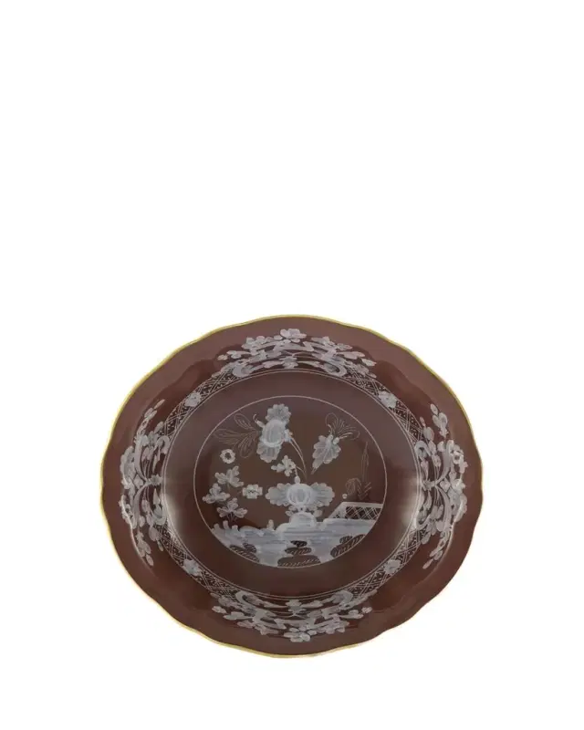 Ginori 1735 Oriente Italiano Bowl, Castagna