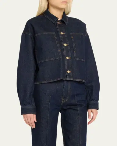 Ulla Johnson The Bobbie Denim Jacket | Thumbnail 4 Ulla Johnson The Bobbie Denim Jacket | Thumbnail 4