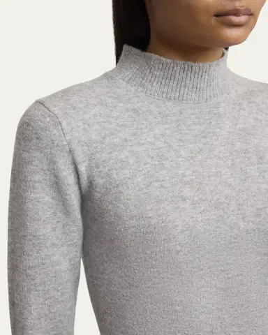 Proenza Schouler Annette Long-Sleeve Cashmere Silk Maxi Dress | Thumbnail 5