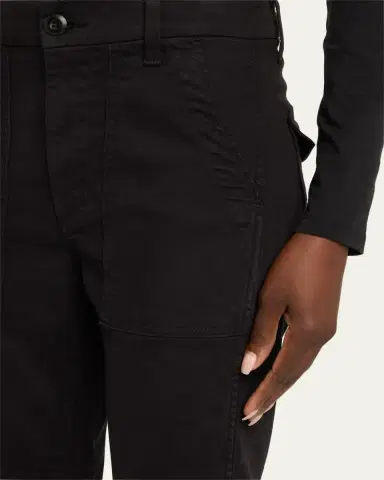 AMO Denim Easy Straight Cropped Army Trousers | Thumbnail 5 AMO Denim Easy Straight Cropped Army Trousers | Thumbnail 5