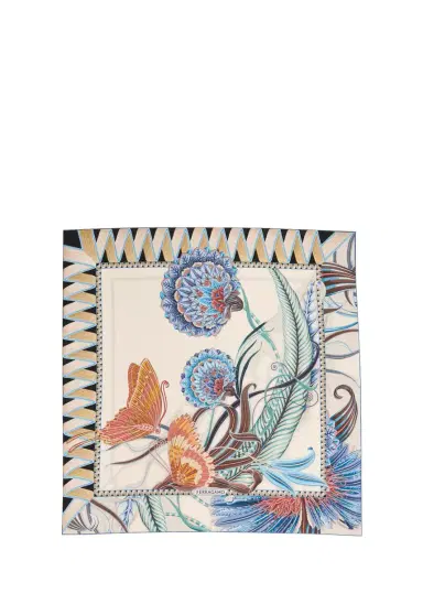 Ferragamo Floral-Print Silk Square Scarf | Thumbnail 3