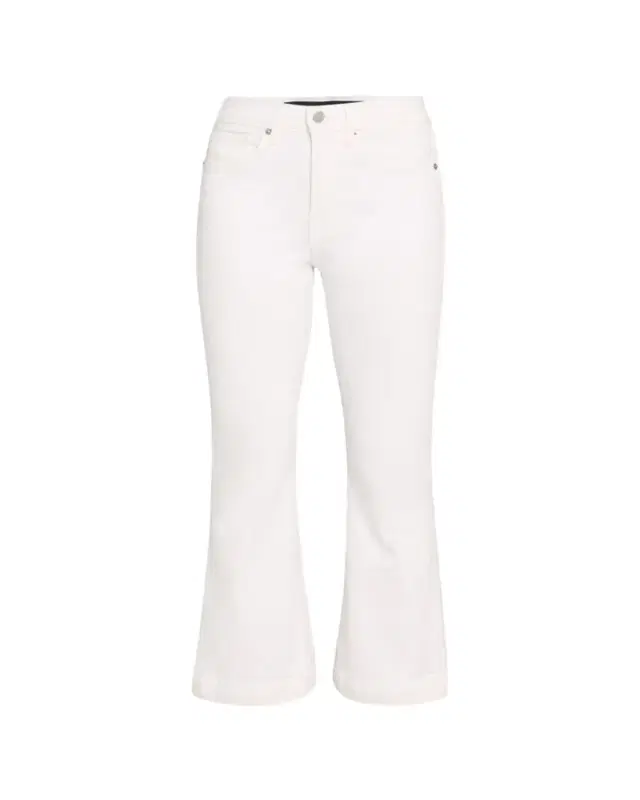 Veronica Beard Carson High-Rise Ankle Flare Jeans