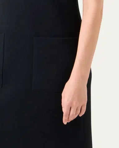 Akris Cashmere Double-Face Knit Sleeveless Dress | Thumbnail 5