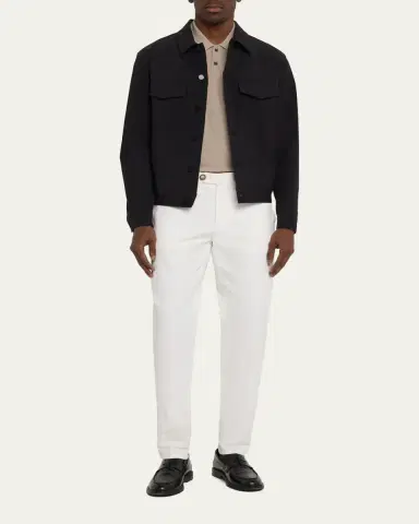 Theory Men's The River Jacket in Neoteric Twill | Thumbnail 2
