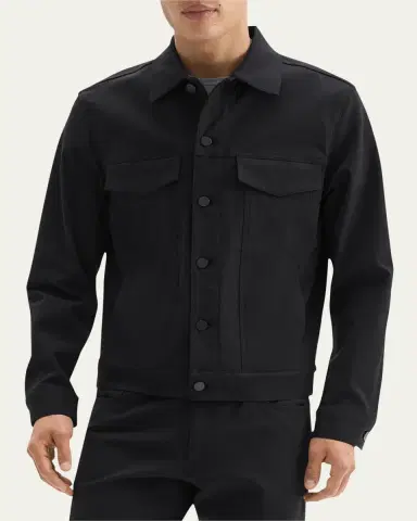 Theory Men's The River Jacket in Neoteric Twill | Thumbnail 4