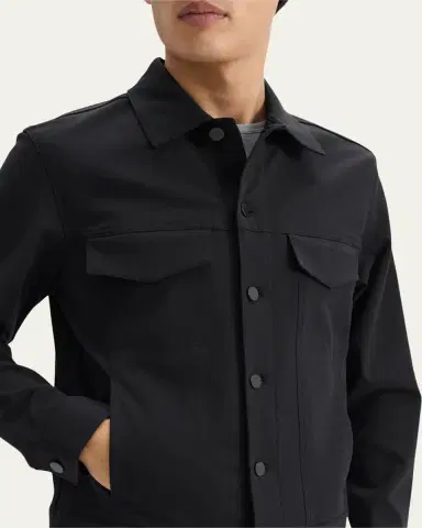 Theory Men's The River Jacket in Neoteric Twill | Thumbnail 5