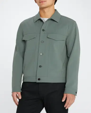 Theory Men's The River Jacket in Neoteric Twill | Thumbnail 7