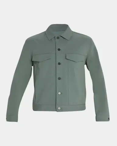Theory Men's The River Jacket in Neoteric Twill | Thumbnail 9