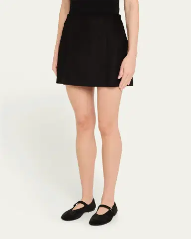 Alice + Olivia Riley Suede Mini Skirt | Thumbnail 4 Alice + Olivia Riley Suede Mini Skirt | Thumbnail 4