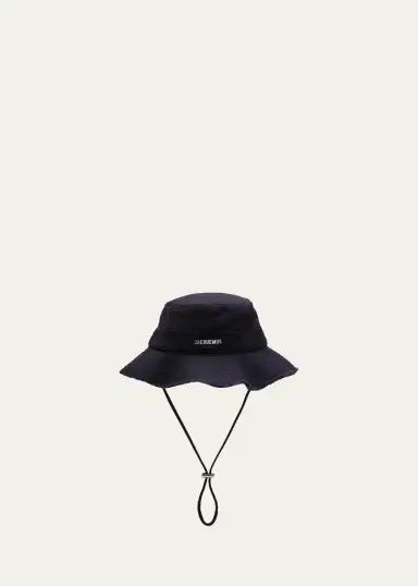 Jacquemus Men's The Artichaut Bucket Hat | Thumbnail 2