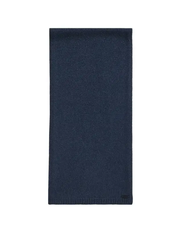 Brioni Men's Cashmere Knit Leather-Label Scarf